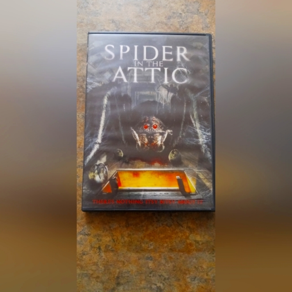 Spider in the Attic (Horror) DVD - Black
